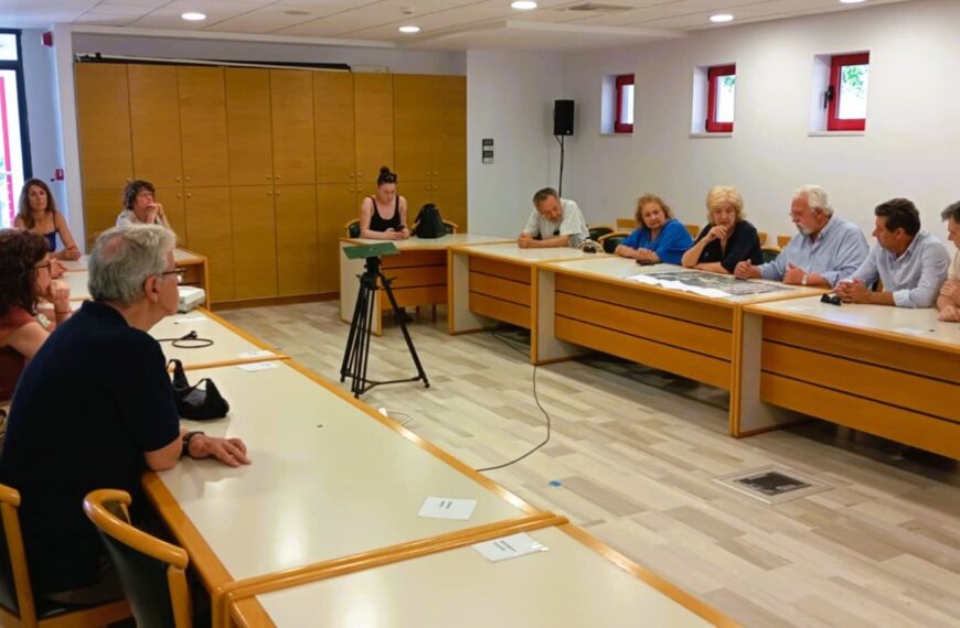 Επίσκεψη της Σίας Αναγνωστοπούλου στο Δήμο Ήλιδας και συνάντηση με το Χρήστο Χριστοδουλόπουλου (ΦΩΤΟ)