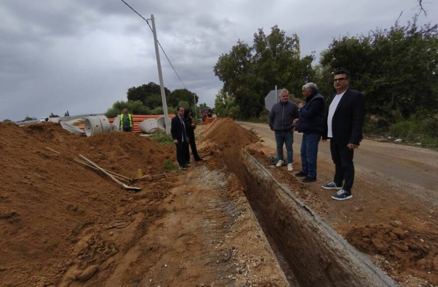 Ξεκίνησαν οι εργασίες του μεγάλου έργου του βιολογικού καθαρισμού της Βουπρασίας (ΦΩΤΟ)