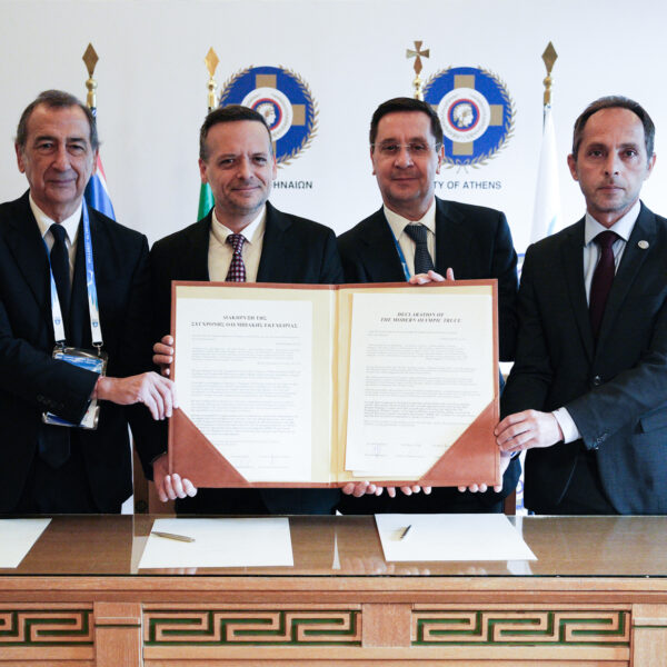 Στην Αθήνα ο Δήμαρχος Αρχαίας Ολυμπίας για την Υπογραφή της Διακήρυξης της Ολυμπιακής Εκεχειρίας και την Τελετή Παράδοσης της Ολυμπιακής Φλόγας (ΦΩΤΟ)