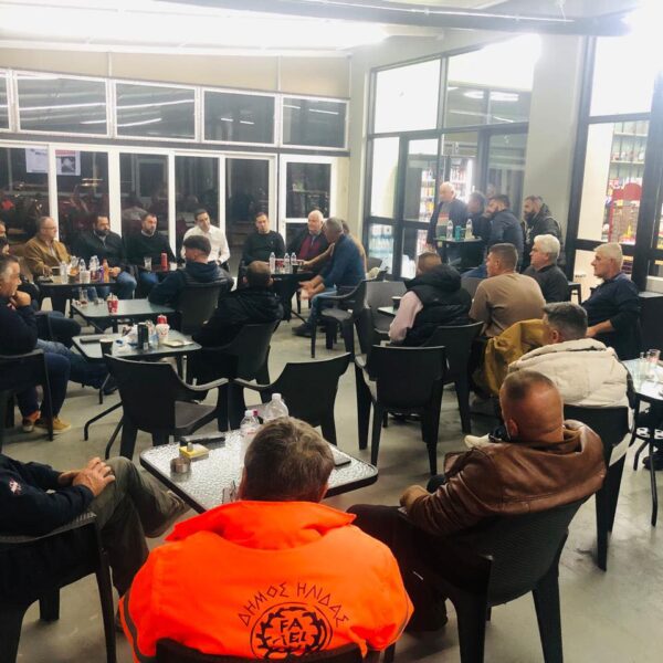 Στην Μυρσίνη Ανδραβίδας – Κυλλήνης βρέθηκε χθες ο Μιχάλης Κατρίνης (ΦΩΤΟ)