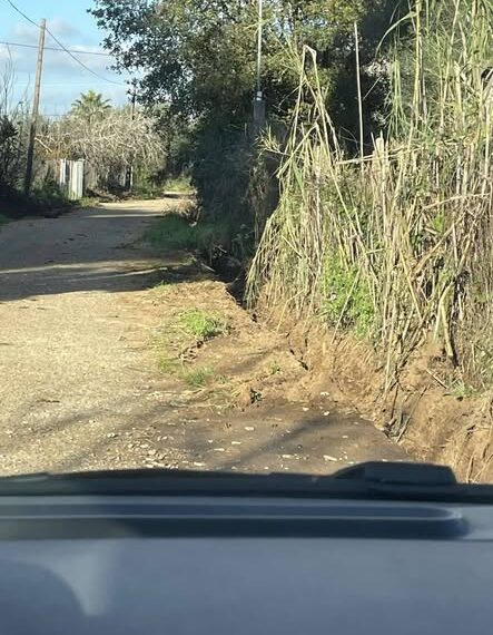 Ήλιδα: Καθαρισμός και διάνοιξη της αγροτικής οδού στην κοινότητα Καρδαμά προς Μάρμαρα (ΦΩΤΟ)