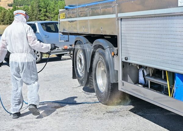 Λειτουργία Σταθμών Απολύμανσης στην Ηλεία από 8 Ιανουαρίου
