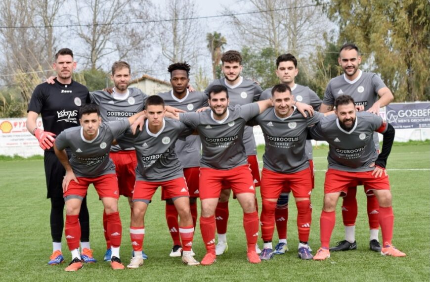 Ο Ολυμπιακός Ζαχάρως vs Μυρσιναϊκός 3-1