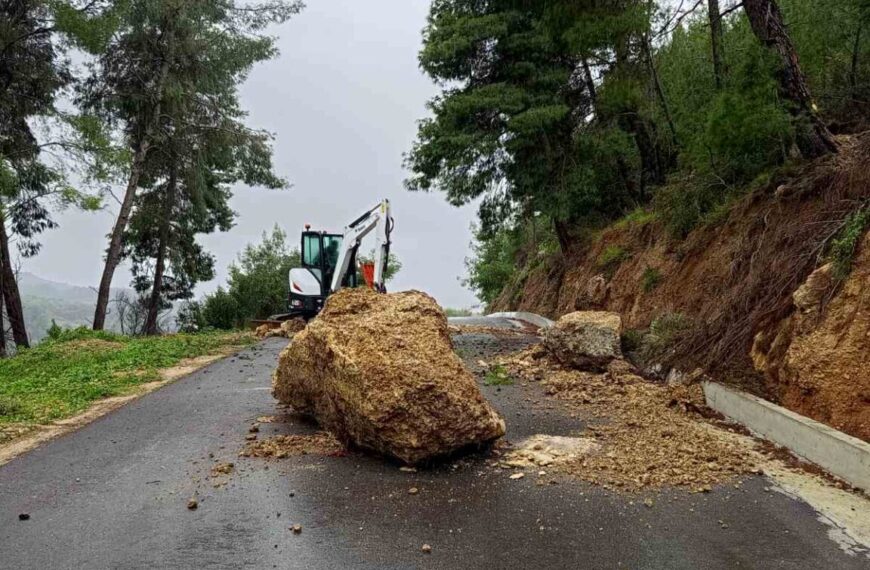 Σοβαρές ζημιές από την κακοκαιρία στον Δήμο Ζαχάρως (ΦΩΤΟ)