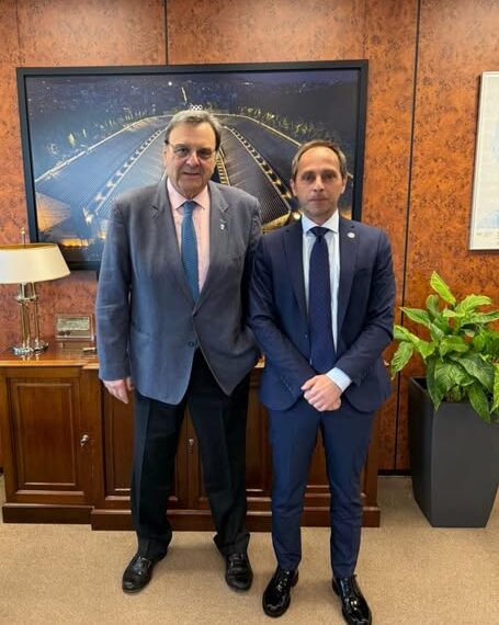 Συνάντηση Εργασίας Δημάρχου Αρχαίας Ολυμπίας – Προέδρου Ελληνικής Ολυμπιακής Επιτροπής