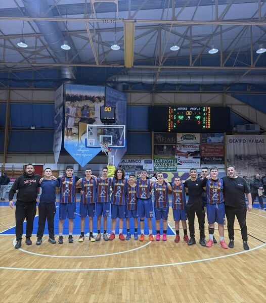 Στην 3η θέση τα Αστέρια στο F6 του παιδικού