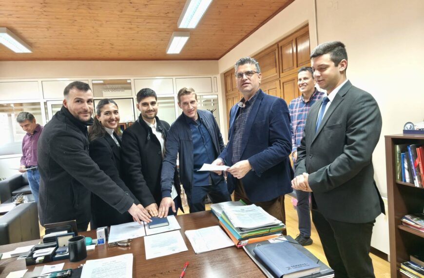 Ιστορική πρεμιέρα για τη Δημοτική Αστυνομία στον Δήμο Ανδραβίδας-Κυλλήνης