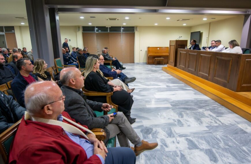 Ενημέρωση κτηνοτρόφων για την ευλογιά των αιγοπροβάτων από τον Δήμο Αρχαίας Ολυμπίας