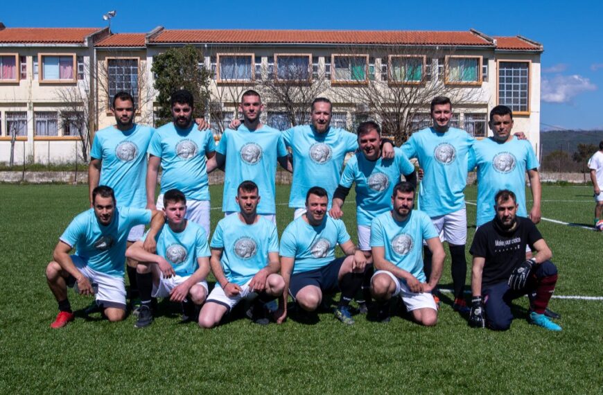 Η Αρχαία Ολυμπία φόρεσε φανέλες και βγήκε στο γήπεδο! (ΦΩΤΟ)