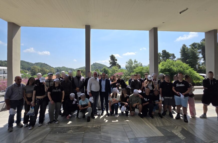 Επίσκεψη του 2ου ΕΠΑΛ Πατρών στο δημαρχείο Αρχαίας Ολυμπίας! (ΦΩΤΟ)