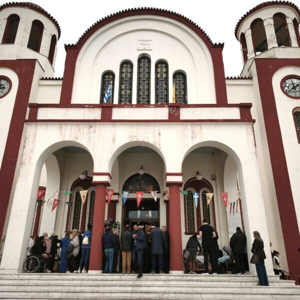 Με λαμπρότητα και κατάνυξη ο εορτασμός του Αγίου Γεωργίου στην περιοχή Καλίτσα Αμαλιάδας