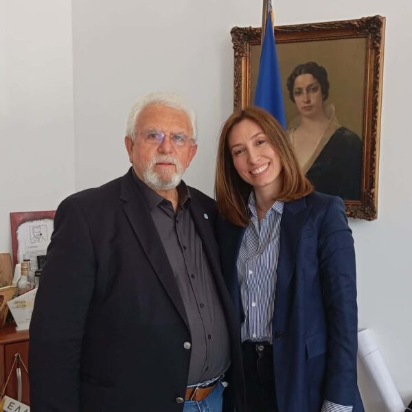 Επίσκεψη της Αναπληρώτριας Τομεάρχη Οικονομίας του ΠΑΣΟΚ Μαρινίκης Θεοδώρου στο δήμο Ήλιδας