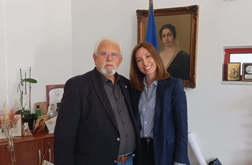 Επίσκεψη της Αναπληρώτριας Τομεάρχη Οικονομίας του ΠΑΣΟΚ Μαρινίκης Θεοδώρου στο δήμο Ήλιδας