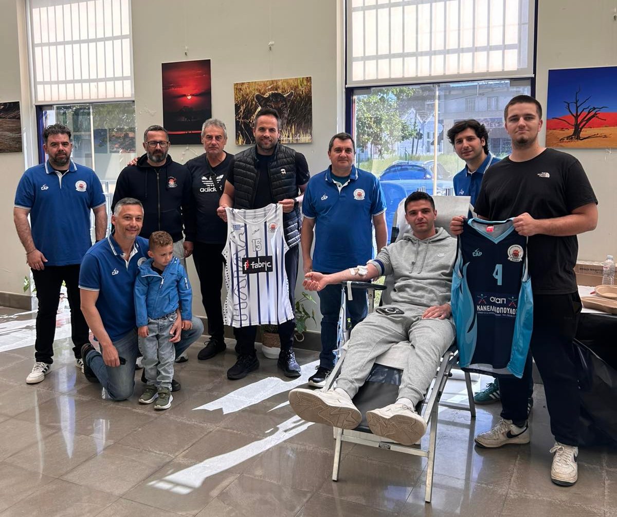 Α.Σ.Α. Ήλιδας: Από το παρκέ στην προσφορά ζωής με εθελοντική αιμοδοσία! (ΦΩΤΟ)