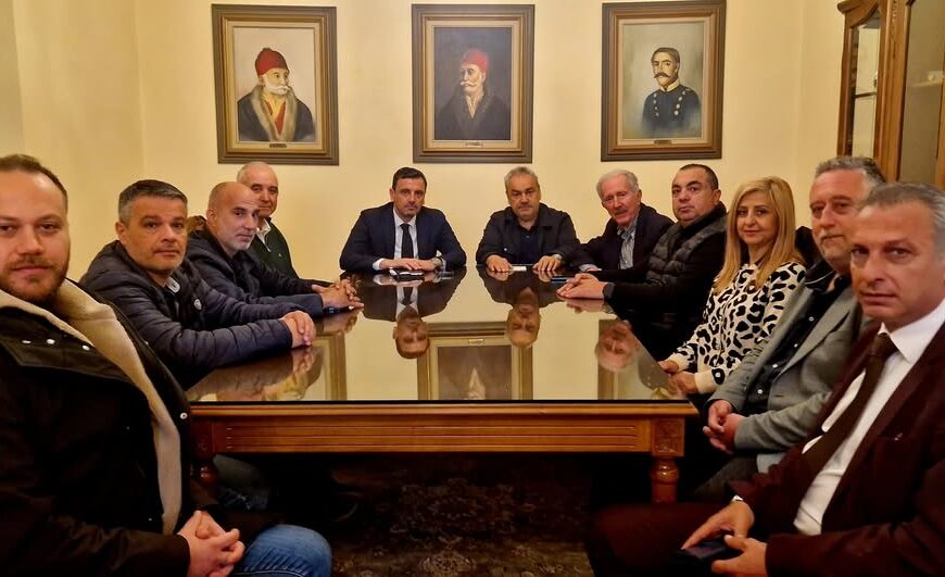 Συνάντηση Αλέξη Καστρινού με τον Βουλευτή Ηλείας Ανδρέα Νικολακόπουλο