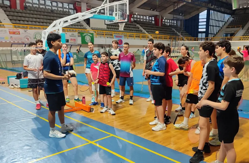 Μπάντμιντον – Φιλαθλητικός Πύργου: Προπονήσεις υπό το βλέμμα του Ikmal Hussain Jaafar