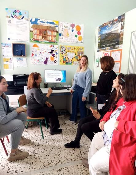 Ενδοσχολική επιμόρφωση για τα μεταδοτικά νοσήματα στο Ειδικό Δημοτικό Σχολείο Λεχαινών!