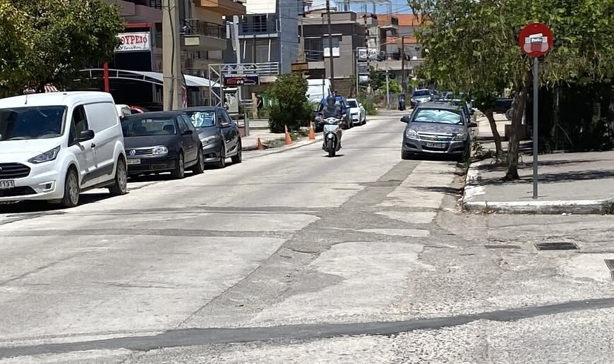 Κλείνει για τρεις ημέρες η οδός Κοκκίνου λόγω έργων ασφαλτόστρωσης