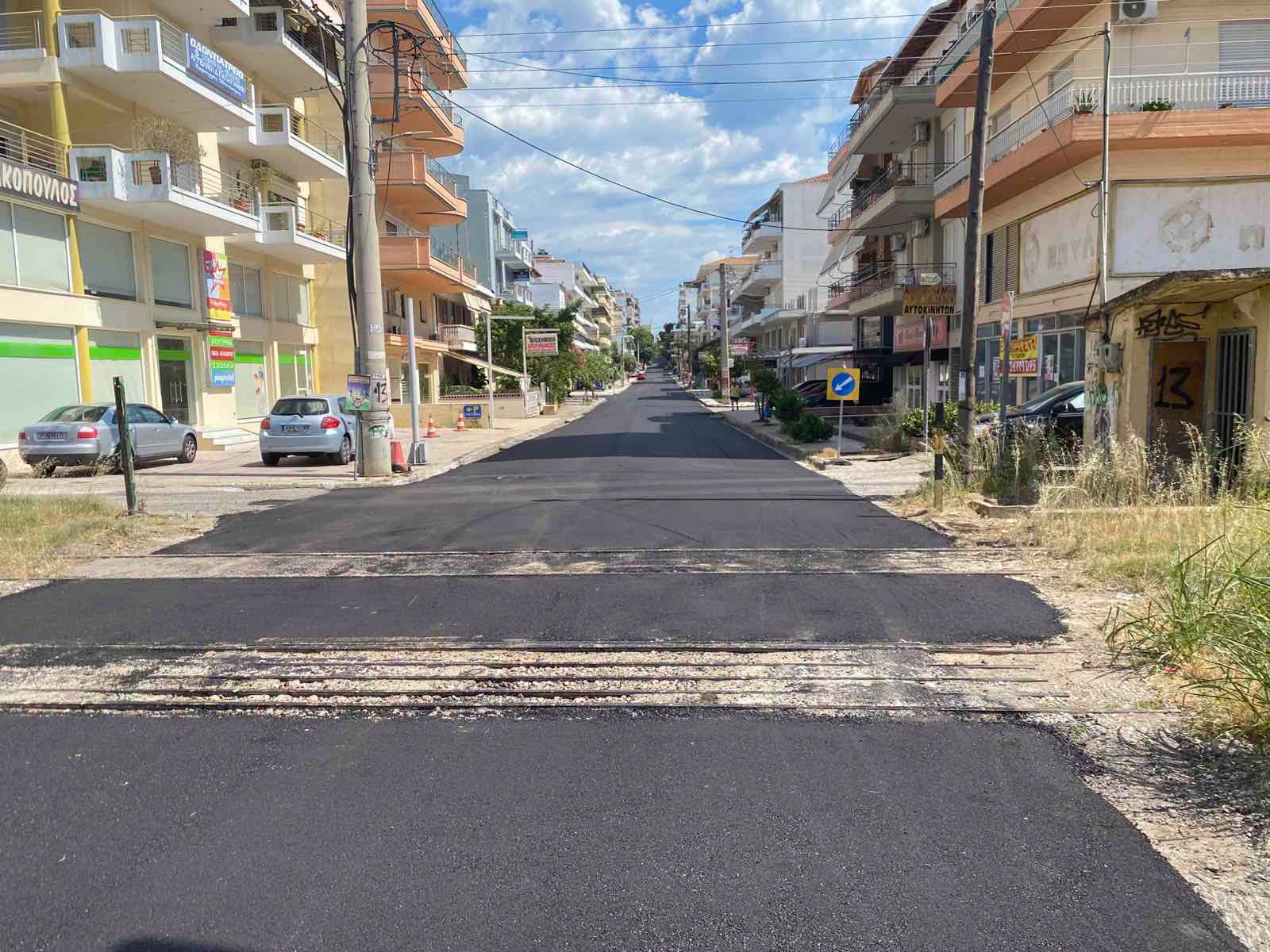 Νέος ασφαλτοτάπητας από τον Δήμο Πύργου στην οδό Κοκκίνου