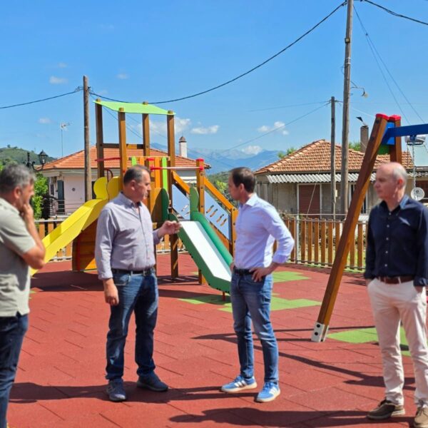 Ακόμη μία σύγχρονη παιδική χαρά στη διάθεση των κατοίκων της Νεμούτας!