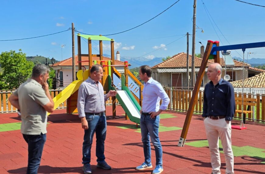 Ακόμη μία σύγχρονη παιδική χαρά στη διάθεση των κατοίκων της Νεμούτας!