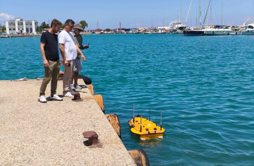 Κυλλήνη: Ολοκληρώθηκε η χαρτογράφηση των λιμένων για την εκβάθυνση και την αναβάθμισή τους