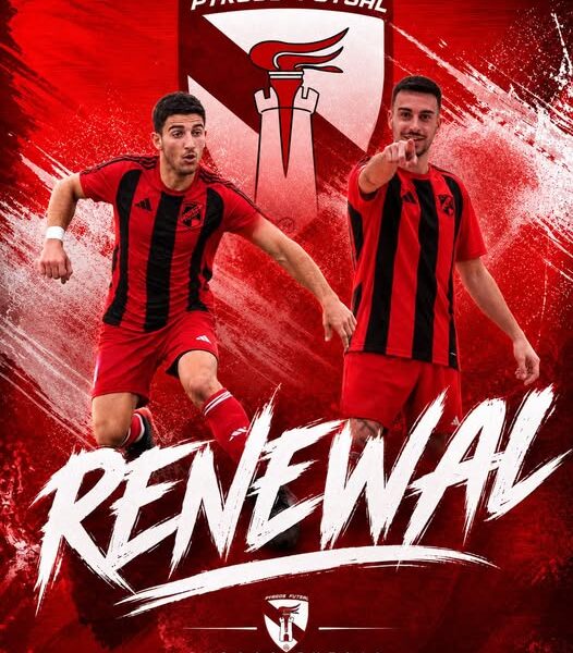 Pyrgos Futsal: Ανανέωσαν τη συνεργασία τους οι Ηλίας Τσαπάρας και Παναγιώτης Αστερόπουλος