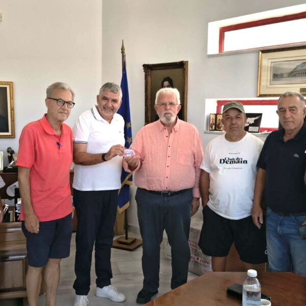 Συνάντηση του Δημάρχου Ήλιδας με τη Διοίκηση του Αστέρα Αμαλιάδας