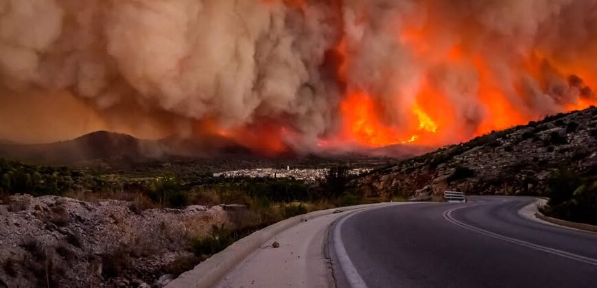 Αρχαία Ολυμπία: Υψηλός ο κίνδυνος πυρκαγιάς για σήμερα Τρίτη 25 Αυγούστου