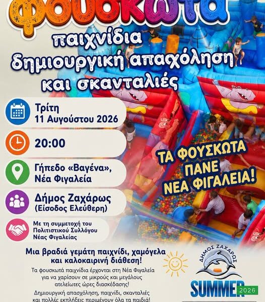 Τα φουσκωτά πάνε Νέα Φιγαλεία