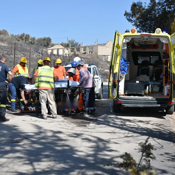 Σοκ στα Φίχτια Αργολίδας: Εργαζόμενος του ΔΕΔΔΗΕ τραυματίστηκε σοβαρά από πτώση δέντρου μετά την πυρκαγιά