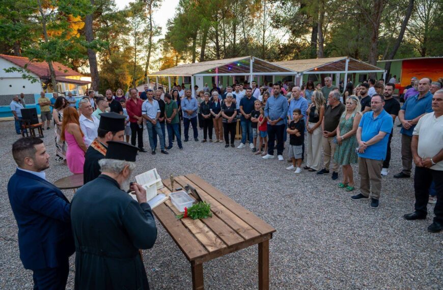Εγκαινιάστηκε το Olympic Forest Camp στον Λάλα Αρχαίας Ολυμπίας!