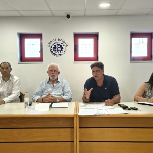 Ήλιδα: Η αντιμετώπιση πλημμυρικών φαινομένων βρέθηκε στο επίκεντρο της συνεδρίασης του ΤΕΣΟΠΠ