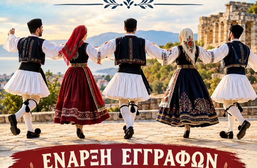 Ήλιδα: Ξεκινούν οι εγγραφές για τη σεζόν 2026–2027 στα Χορευτικά Τμήματα του δήμου