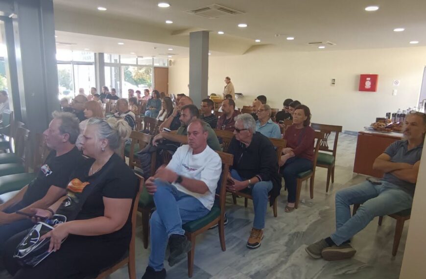 Με επιτυχία η ενημερωτική εκδήλωση για τους αγώνες Regularity και την οδική ασφάλεια στην Αρχαία Ολυμπία