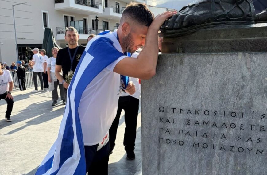 Αμαλιάδα: Ο Άκης Προκόπης έγινε Σπαρταθλητής και έγραψε τη δική του ιστορία στο «Σπάρταθλον»
