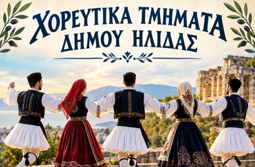 Έναρξη των μαθημάτων για τη σεζόν 2026–2027 στα Χορευτικά Τμήματα του Δήμου Ήλιδας