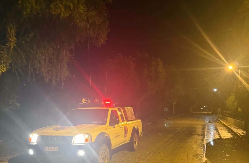 Ανδραβίδα – Κυλλήνη: Σοβαρές ζημιές σε καλλιέργειες και θερμοκήπια από χαλάζι και ανεμοστρόβιλο