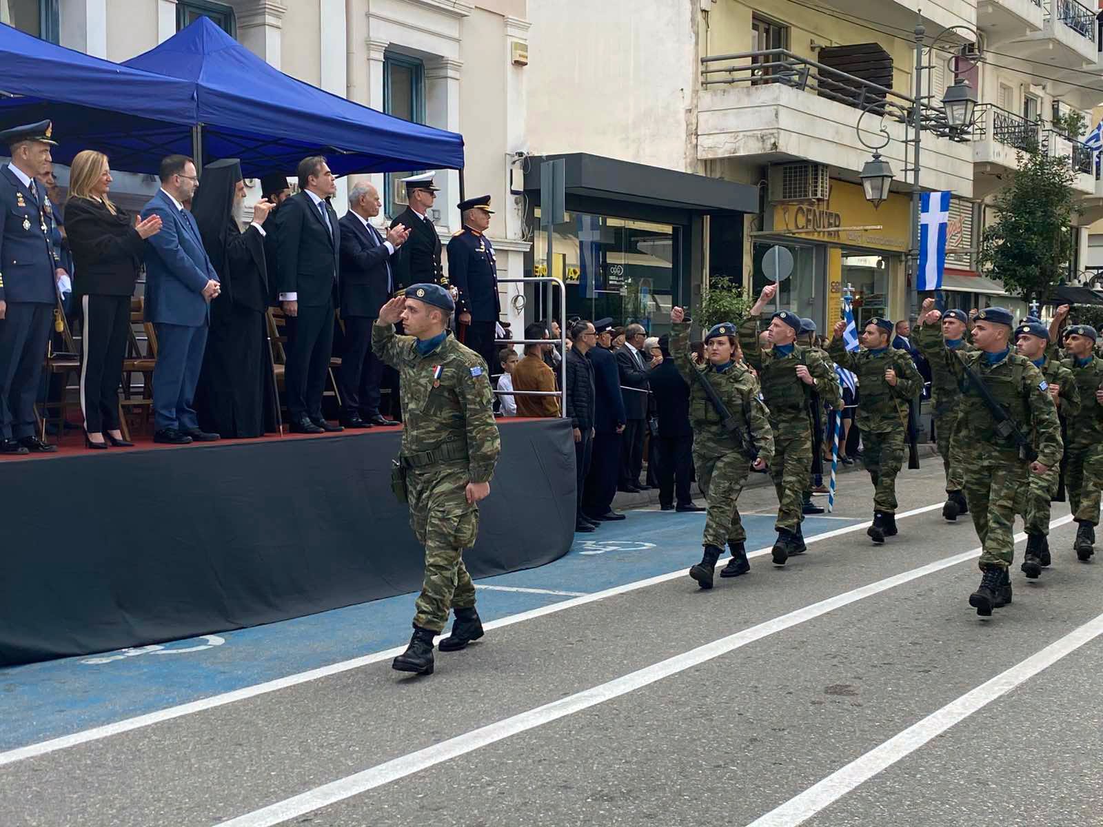 Με τις δέουσες τιμές ο εορτασμός της 28ης Οκτωβρίου στον Πύργο